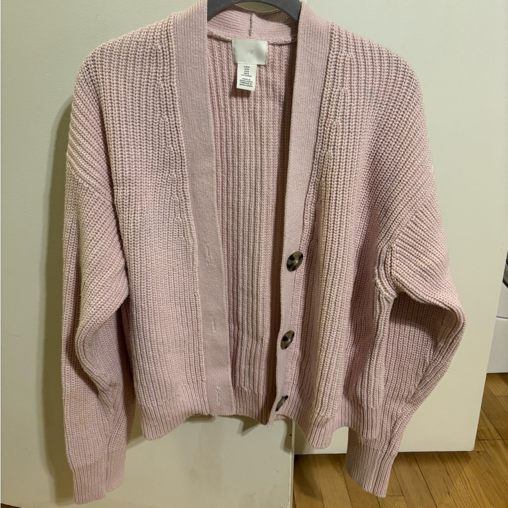 H&M V Neck Button Cardigan